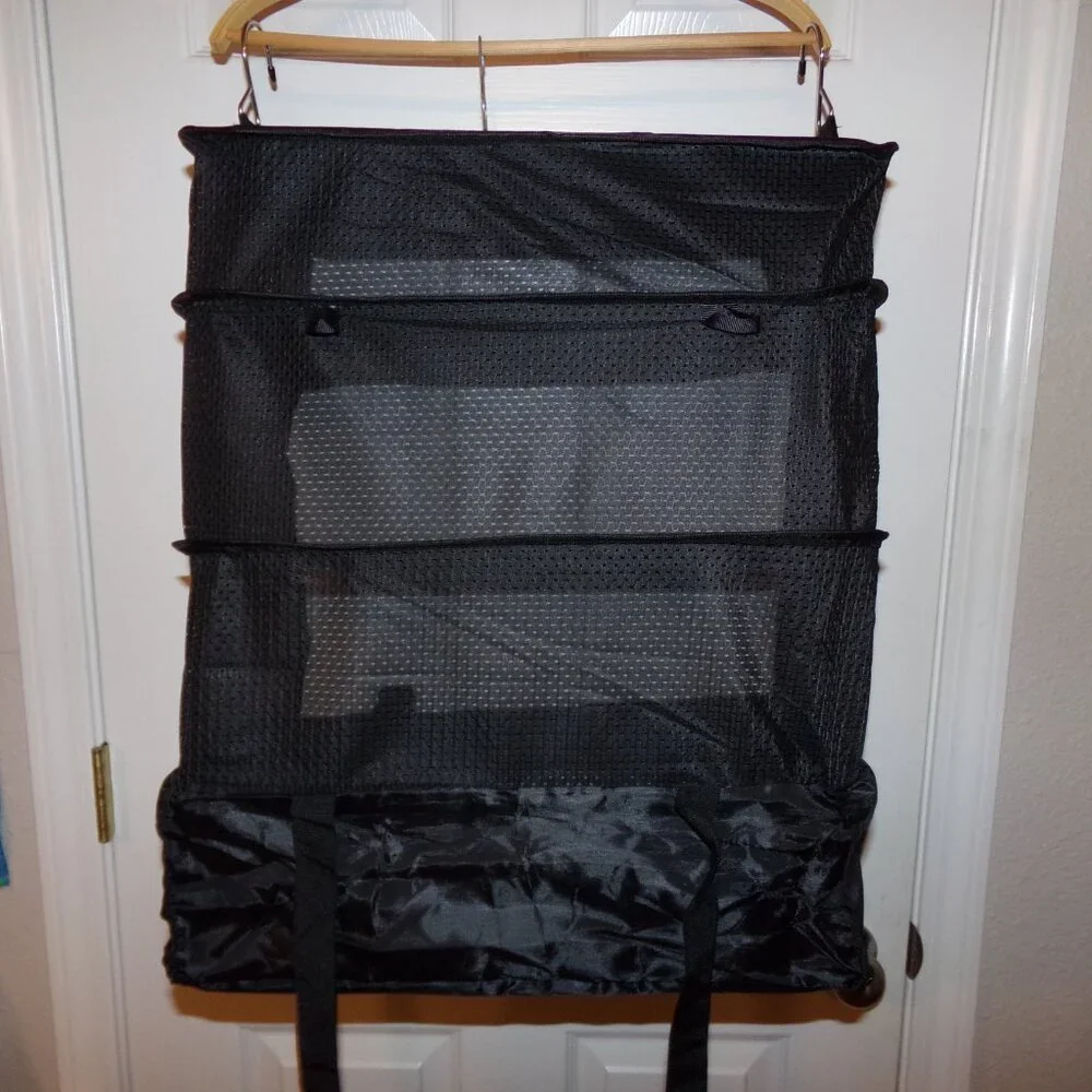 New Project Sol Carry on closet hanging travel shelves cruise plane or car pack